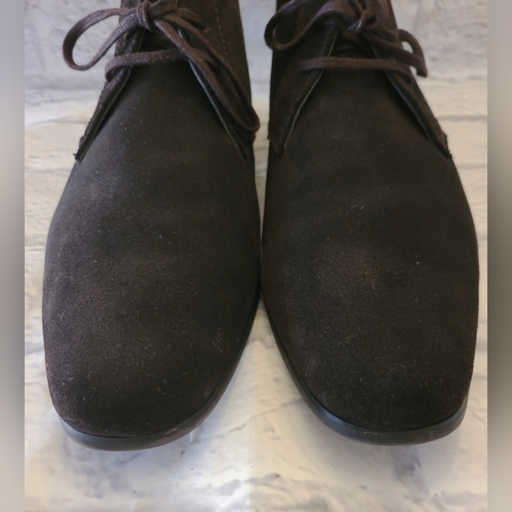 Calvin Klein Dark Brown Chukka Boots - Picture 5 of 7
